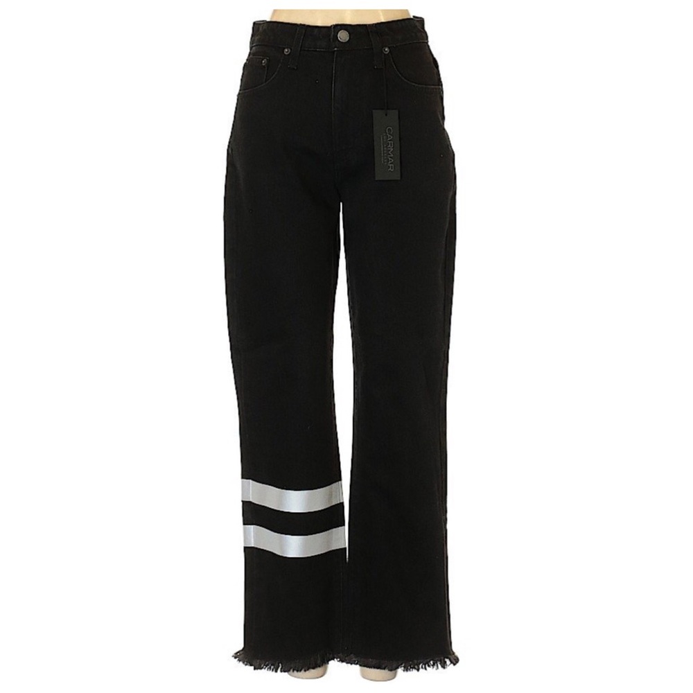 CARMAR JULIET High Waist Ankle Boy Friend Frayed Hem 27 Brand New with Tag $208